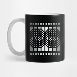 “Dimensional Source” - V.1 Grey - (Geometric Art) (Dimensions) - Doc Labs Mug